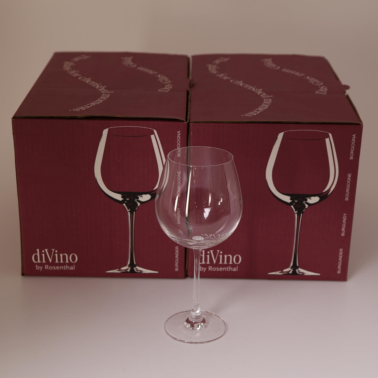 ROTWEINGLAS, 12 Stück, diVino - Rosenthal - Deutschland.