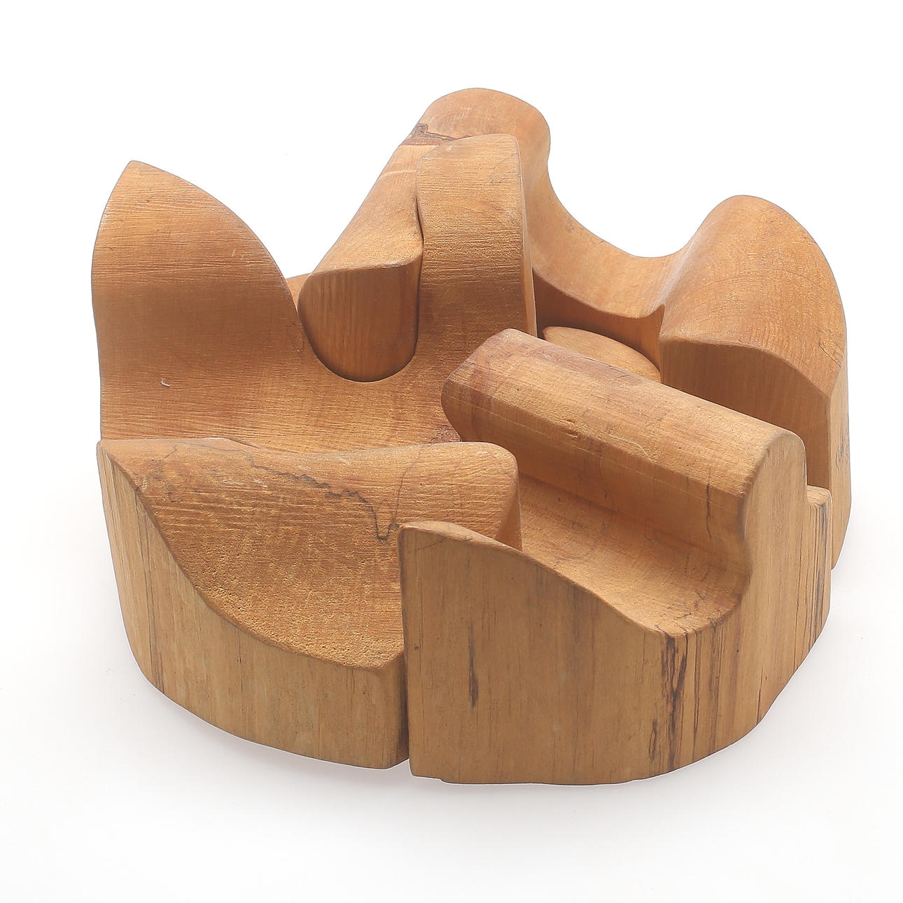 GUNNAR KANEVAD. SKULPTUR, trä, signerad samt daterad 1983.