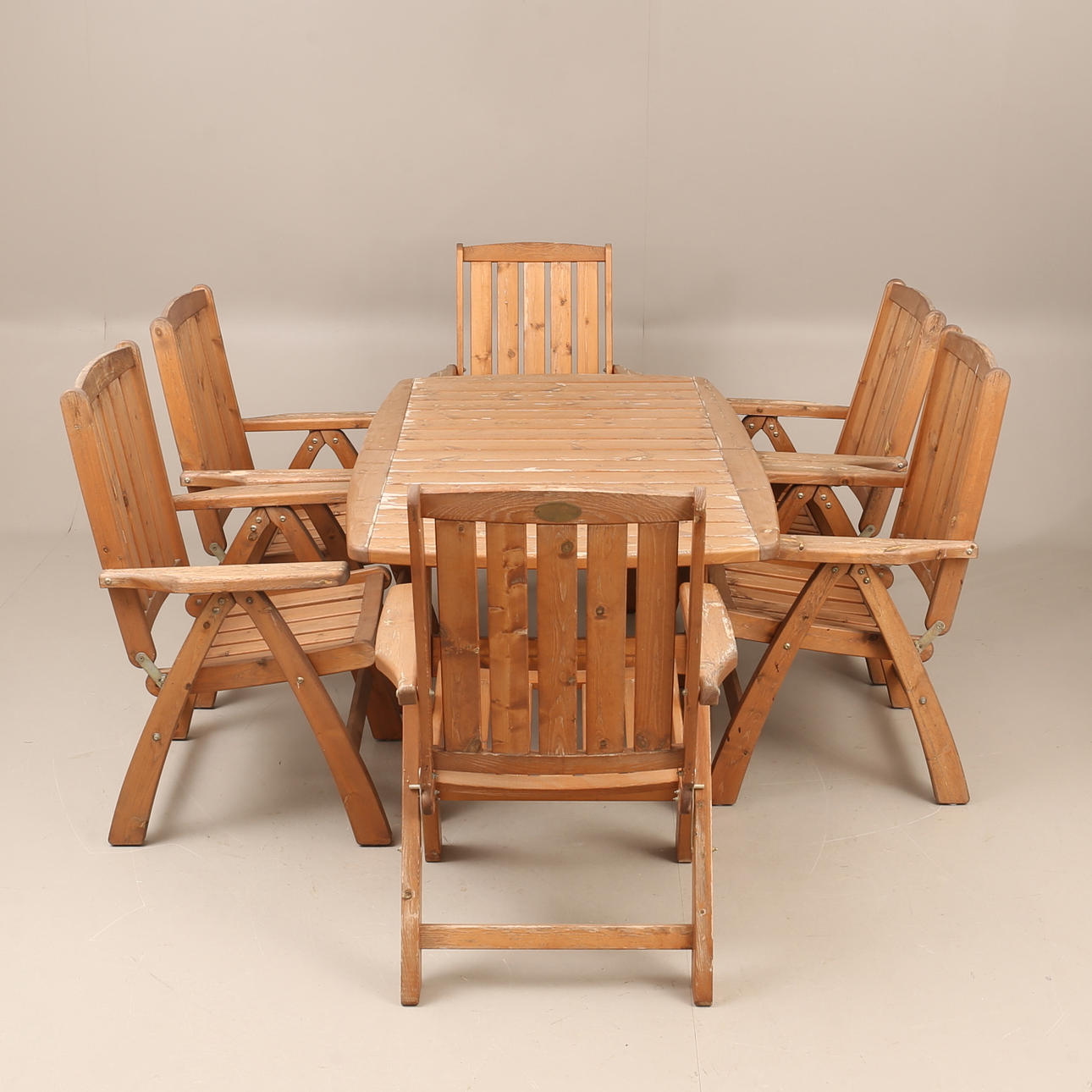 GARDEN GROUP, 7 piezas, madera, Hillerstorp.