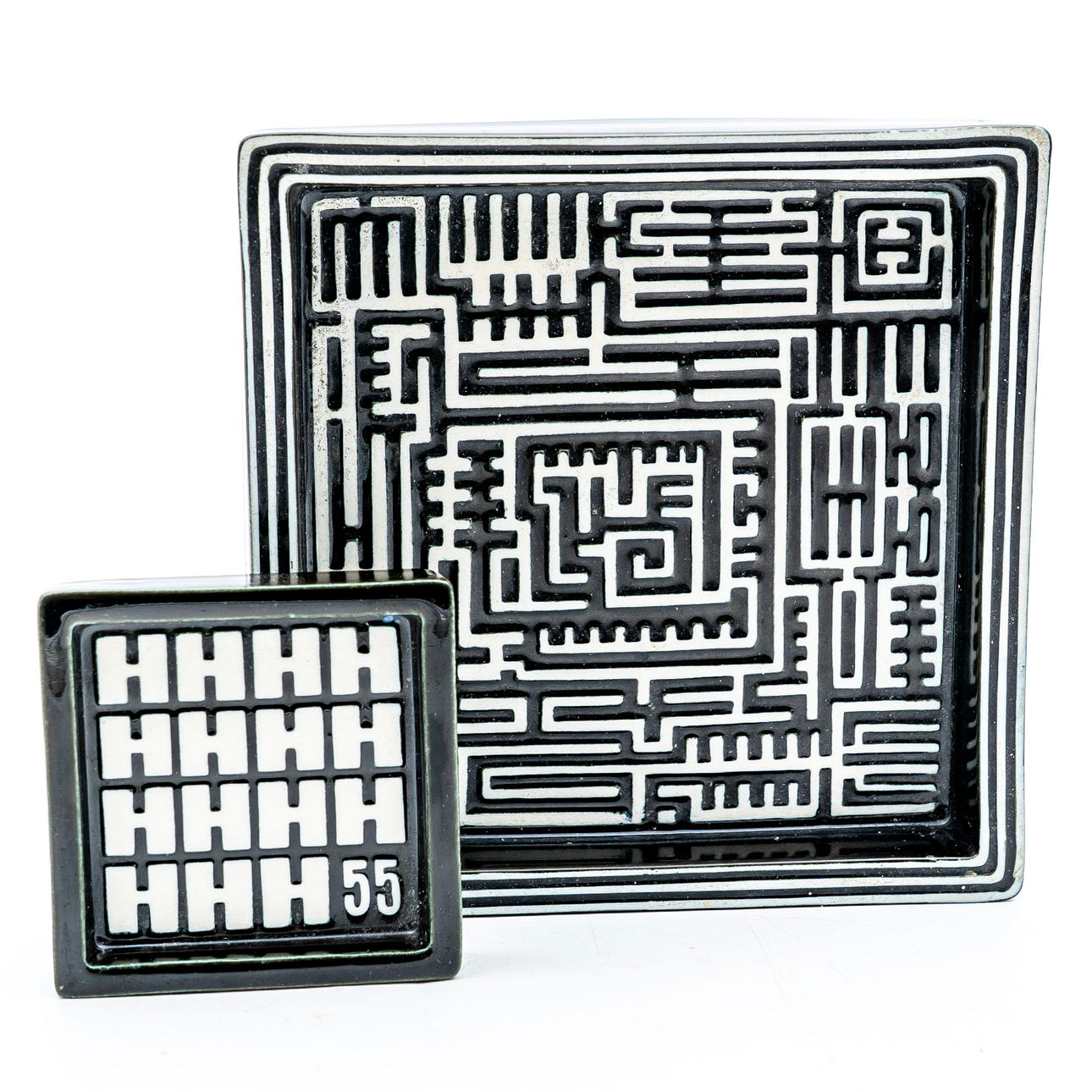 GUSTAVSBERG DOMINO ASHTRAY(M)