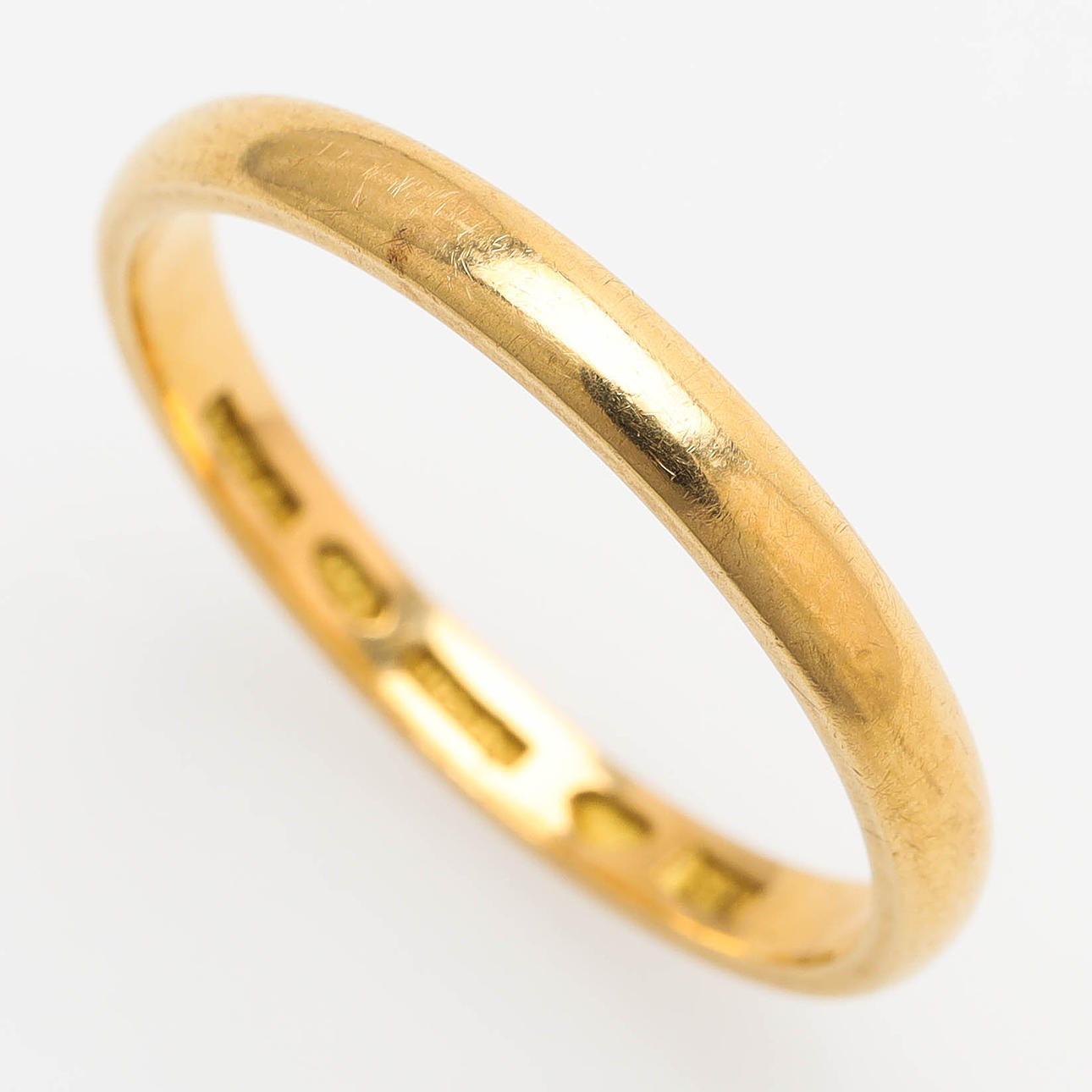 OLOF O. RING, 18K guld, Vänersborg 1931.