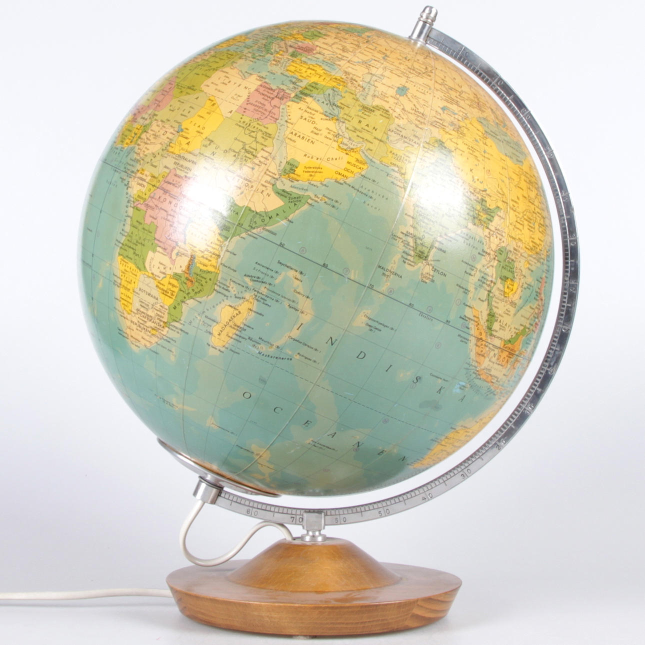 JORDGLOB, "Räth Politiska Jordglob", 1900-tal.