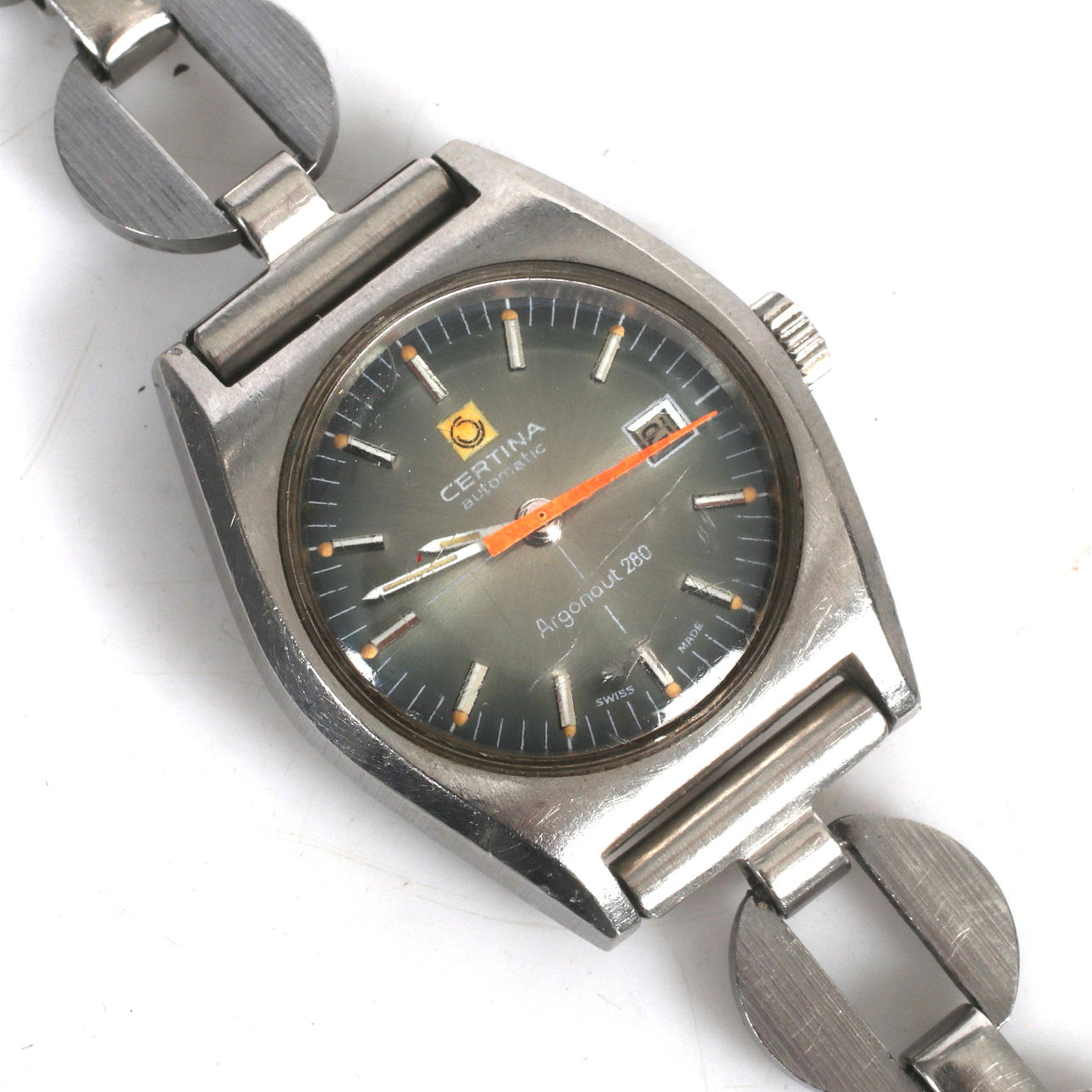 WRISTWATCH, steel, Argonaut 280. Certina, automatic.