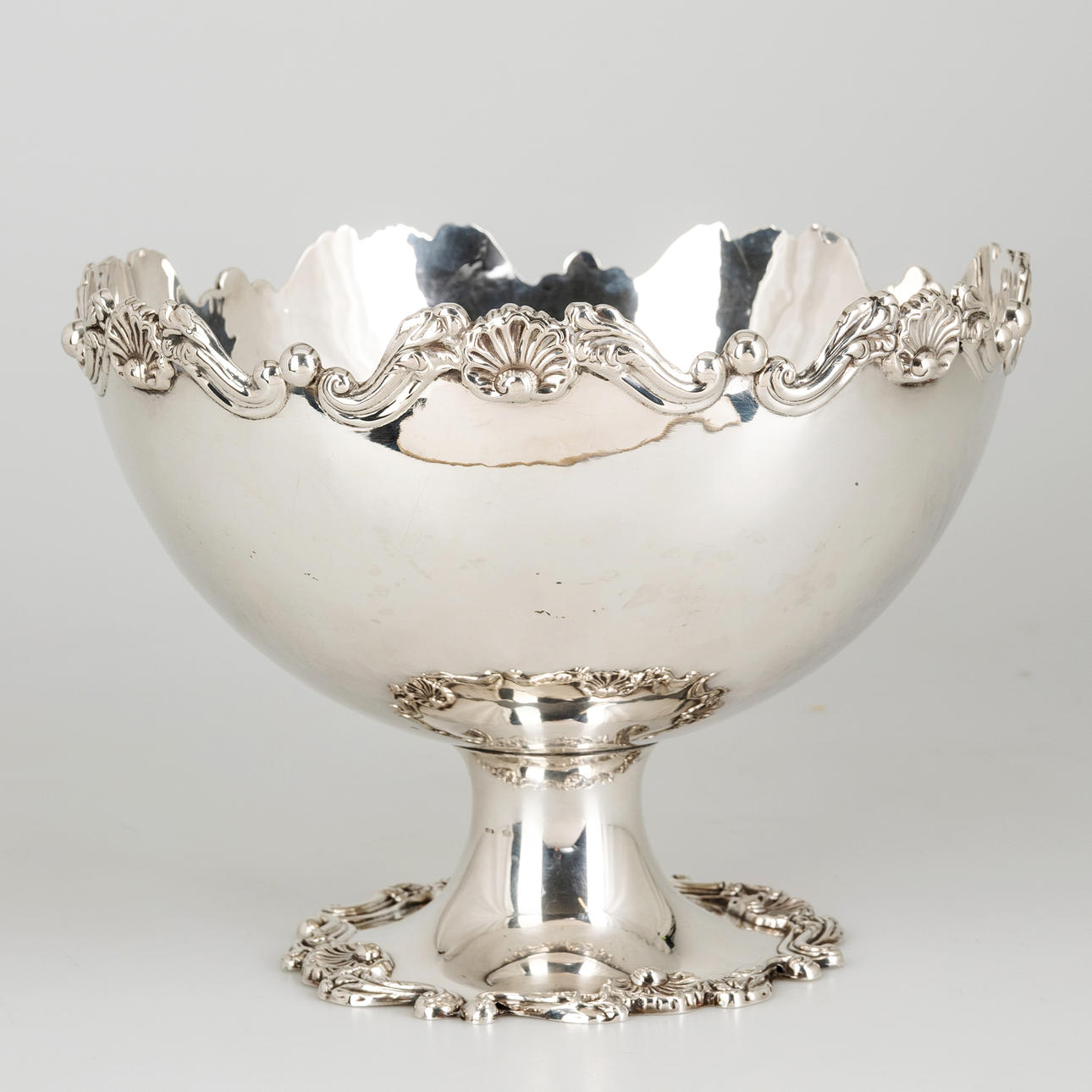 Vinkylare/mittstycke, sterlingsilver, Florens, efter 1968.