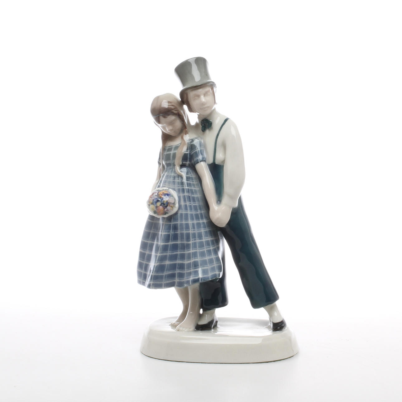 FIGURIN, porslin, Vicken Von Post, Rörstrand, signerad.