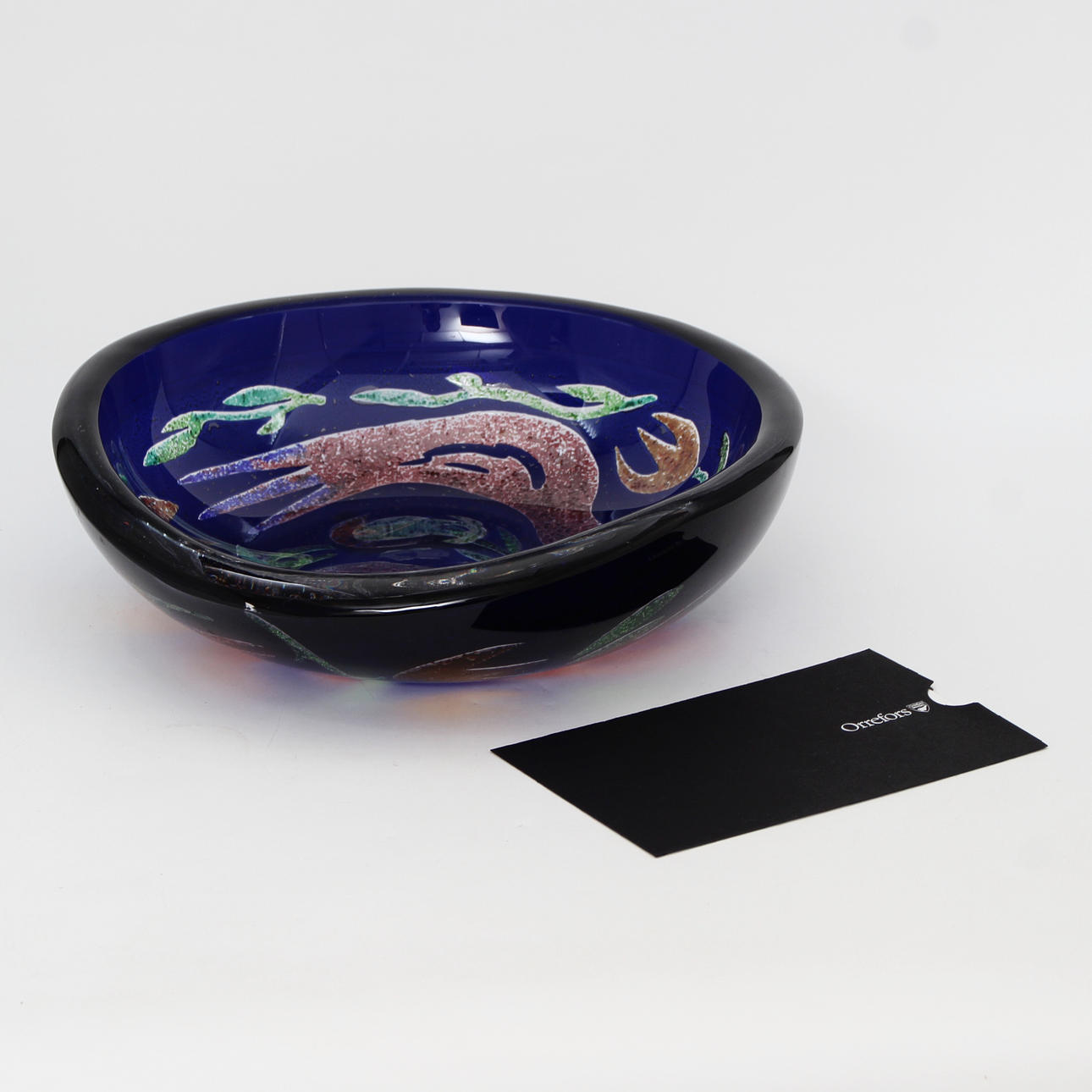 MARTTI RYTKÖNEN. PRAKTSKÅL, ORREFORS, FULL SIGNERAD, STUDIO 2000 927085 2-30.