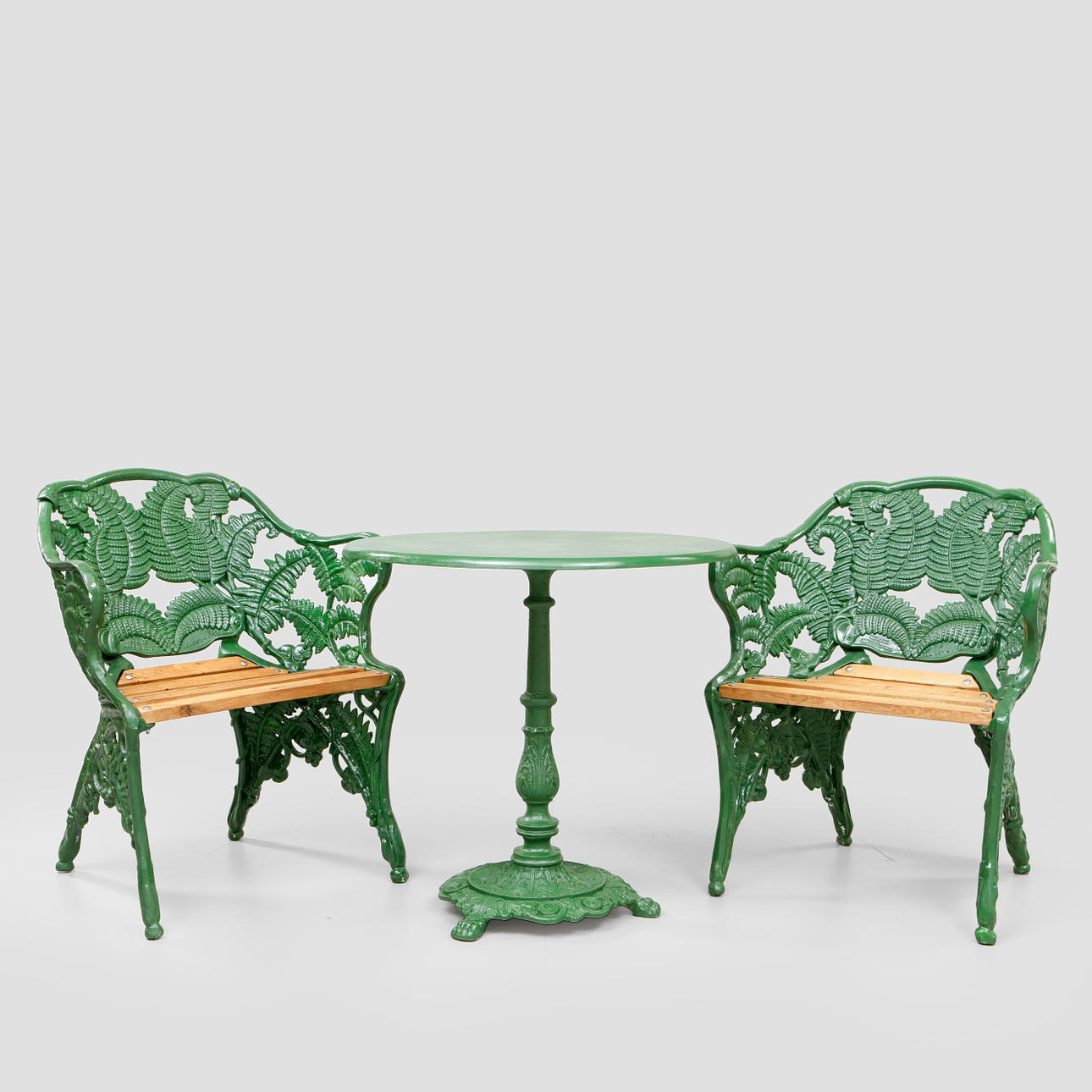 TRÄDGÅRDSMÖBEL, 3 delar, ormbunke, Melins.