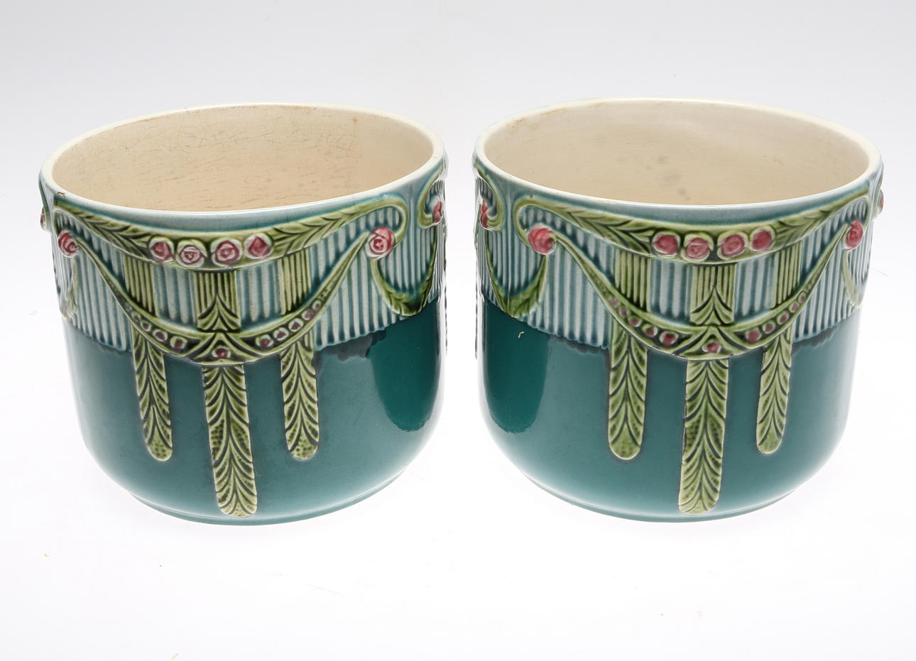 YTTERFODER, 1 par, keramik, jugendstil, 1900-tal.