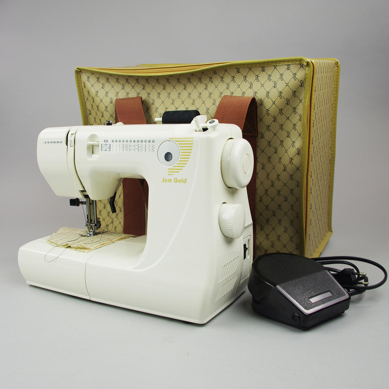 SYMASKIN, Janome, Jem Gold 660.