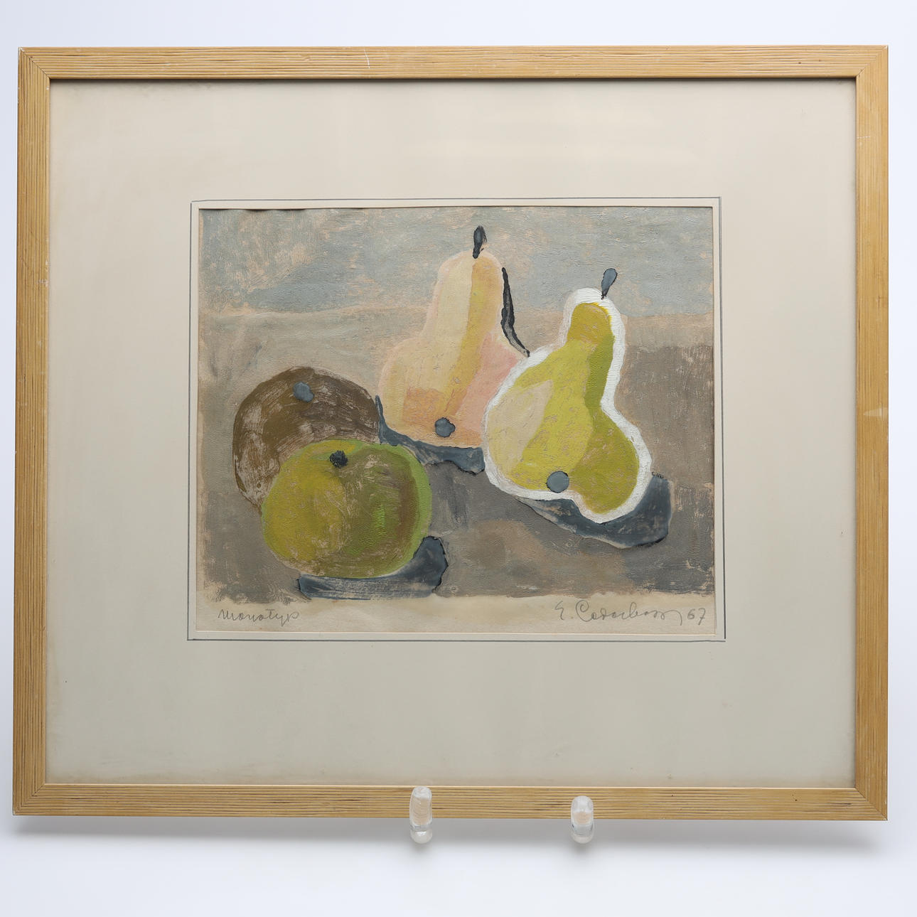 ERIC CEDERBERG. WATERCOLOR, signed.