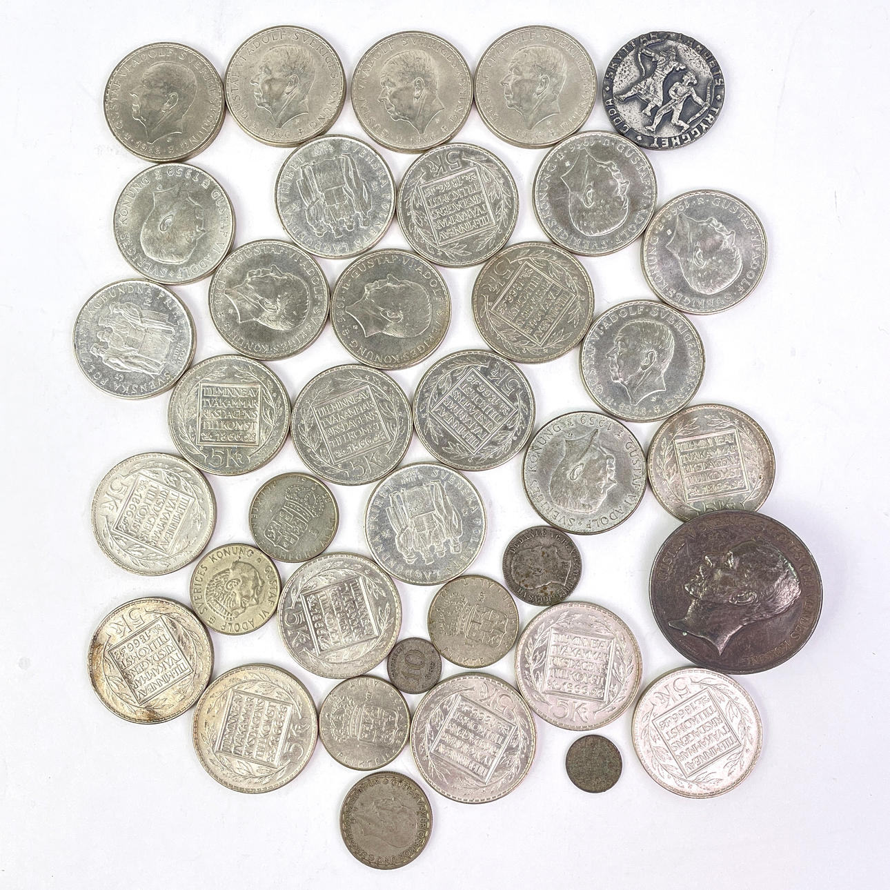 VIELE MÜNZEN/MEDAILLEN, Silber.