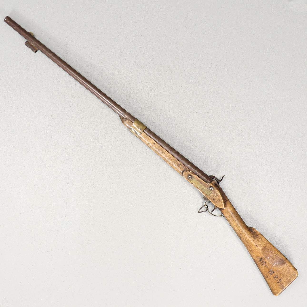 Slinglock rifle Husqvarna lock, 19th century. Weapons & Militaria ...