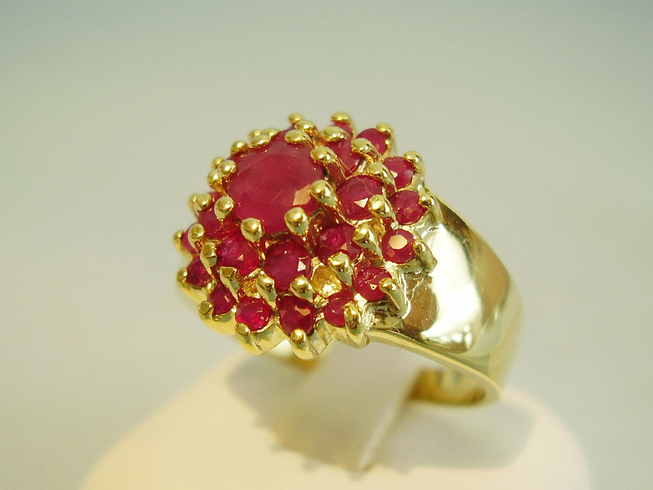 RUBIN CARMOSÉRING, 1,3 ct.