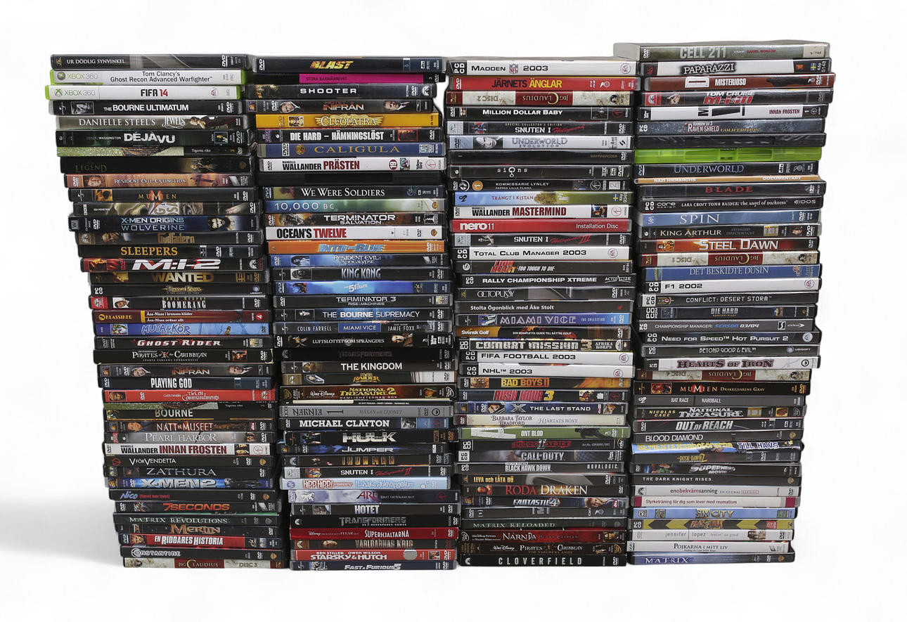 PARTY-DVD-FILME, VERSCHIEDENE KATEGORIEN.