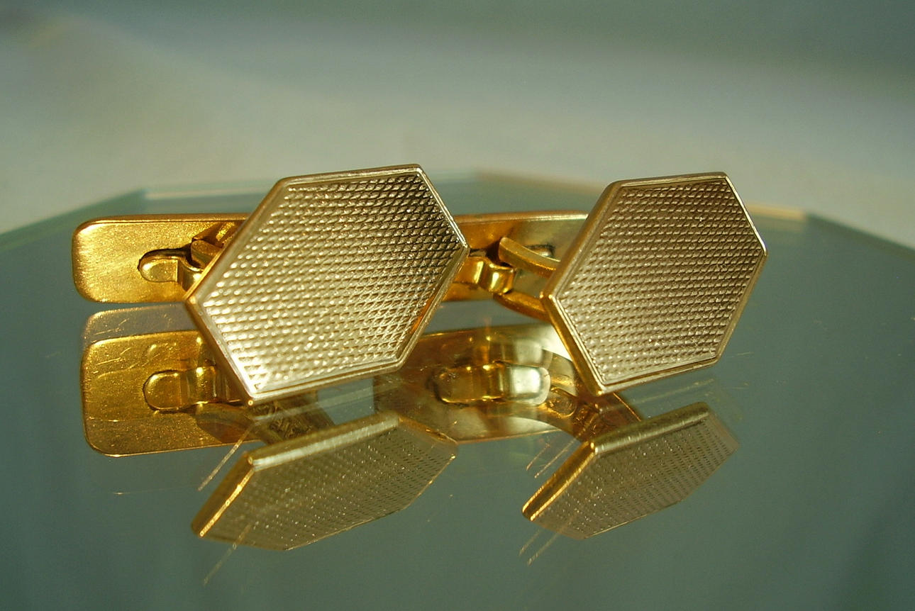 ART DECO MANSCHETTKNAPPAR.