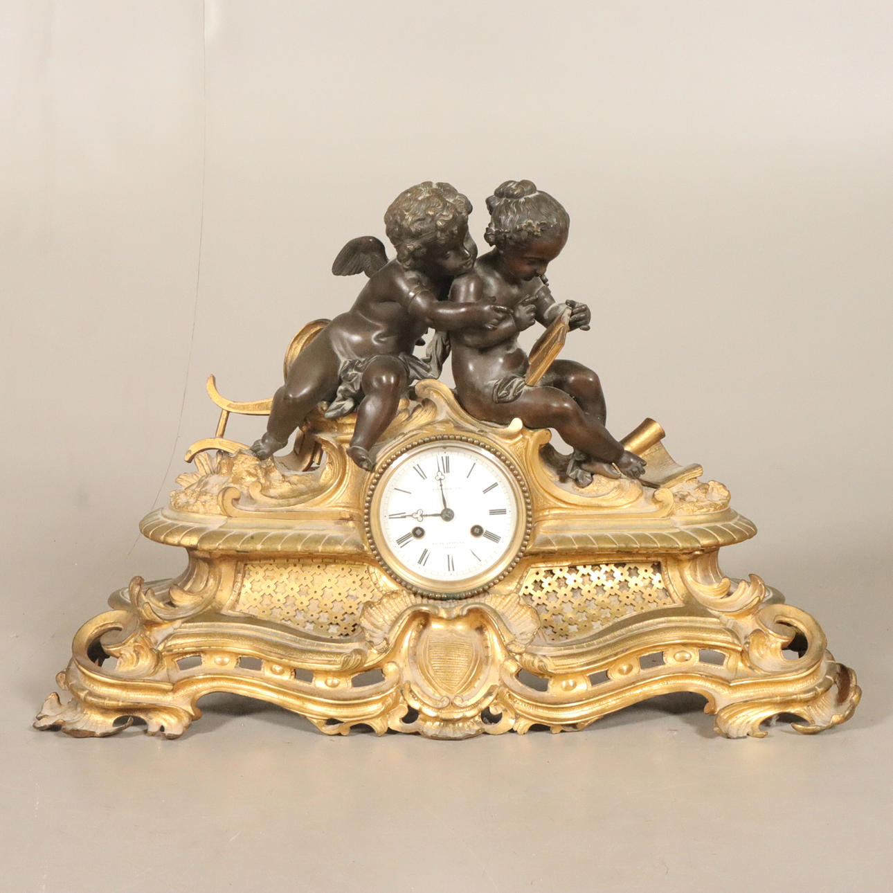 RELOJ DE MESA, Lepaute Paris.