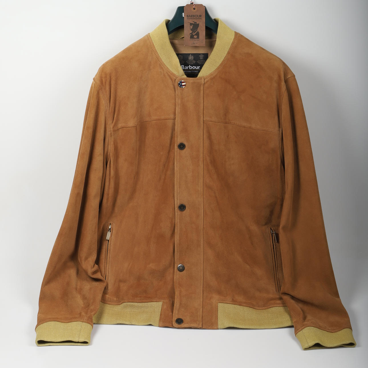 JACKET, “Steve McQueen Caster Suede Jacket”, suede, Barbour, England.