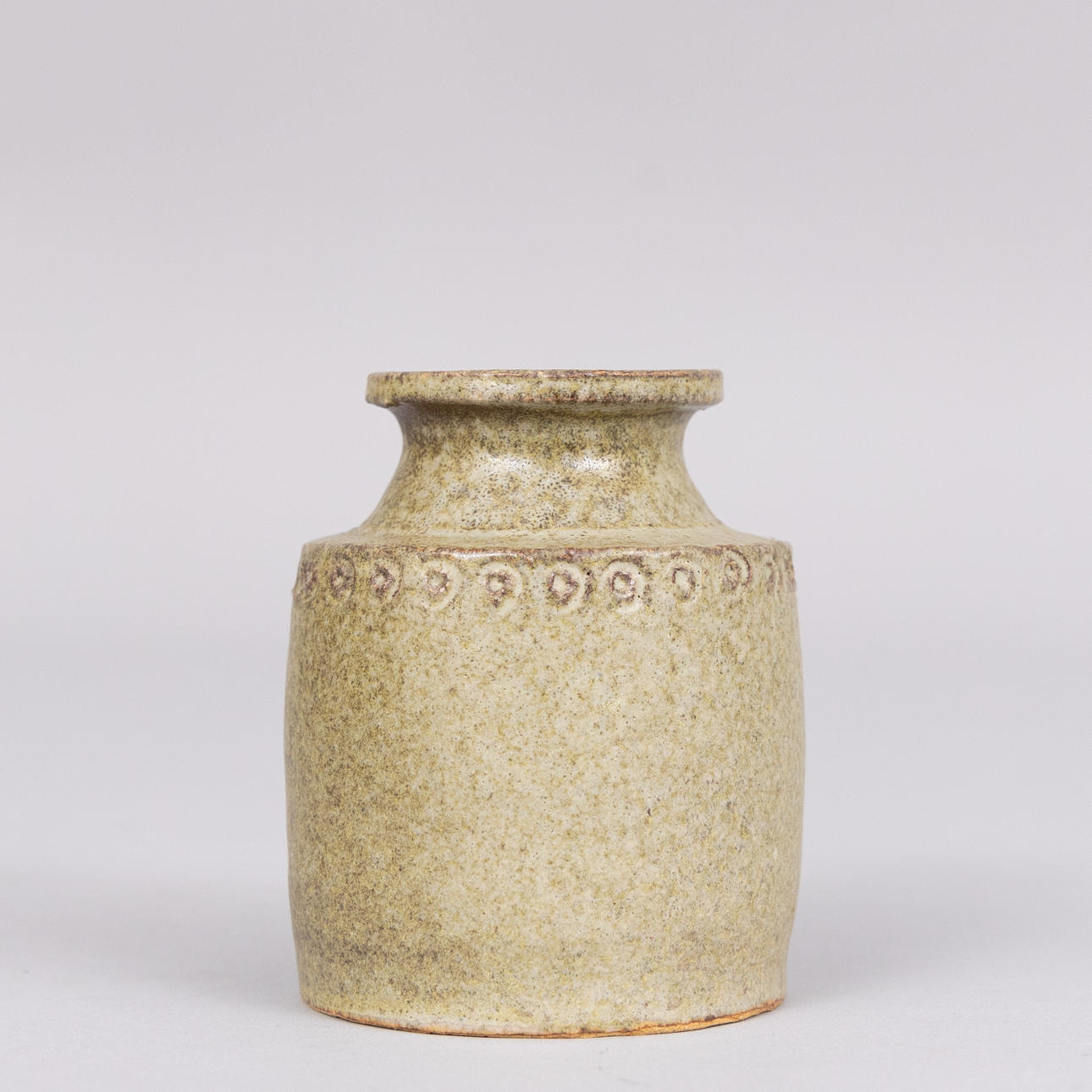 GUNNAR HANSSON. Vase, stoneware, signed.