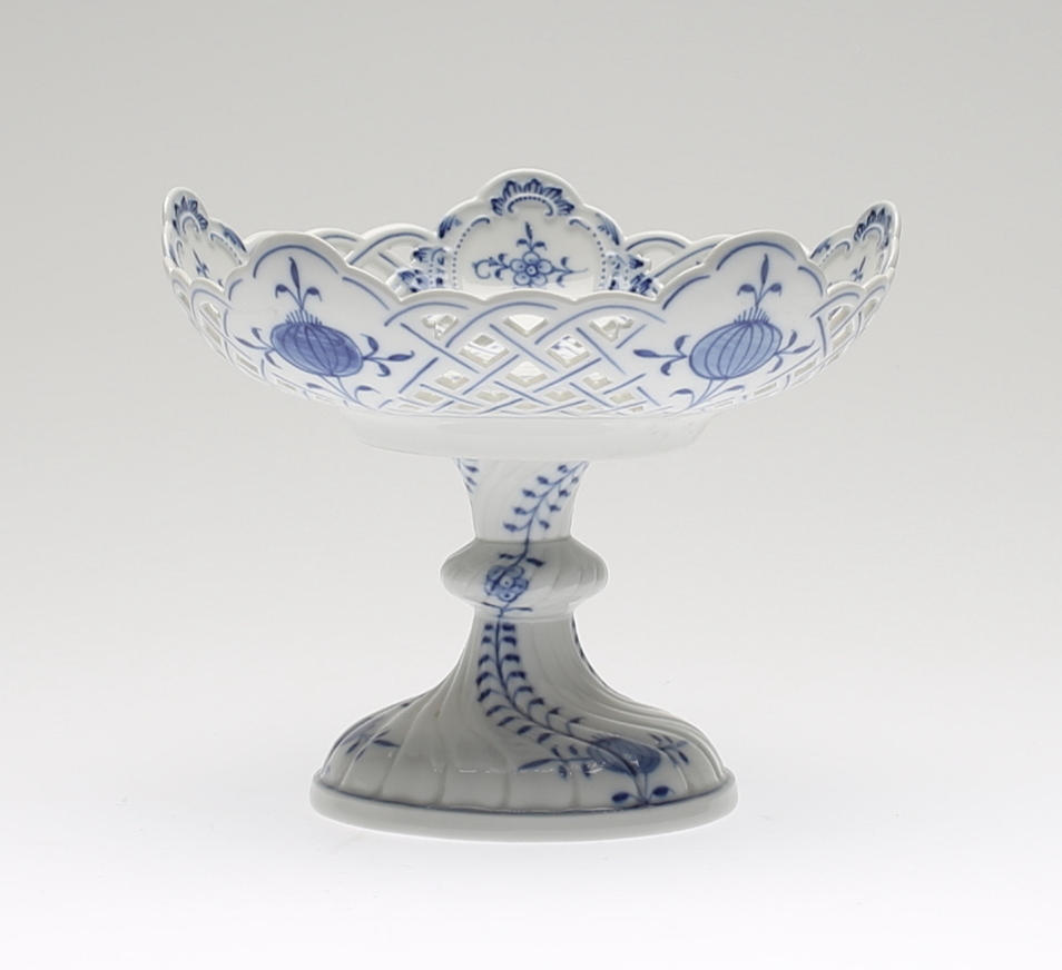 SKÅL PÅ FOT, Meissen, 1900-tal.