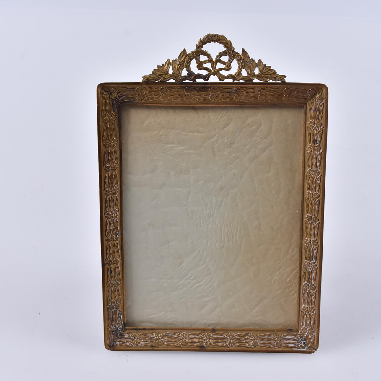 BORDSRAM, mässing, 1900-talets första hälft.