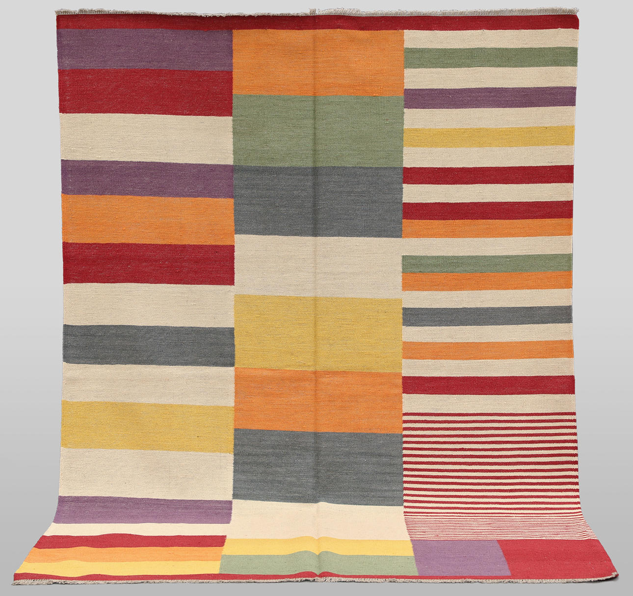 ORIENTALSK TÆPPE, Kelim, Moderne design, 244x170 cm.