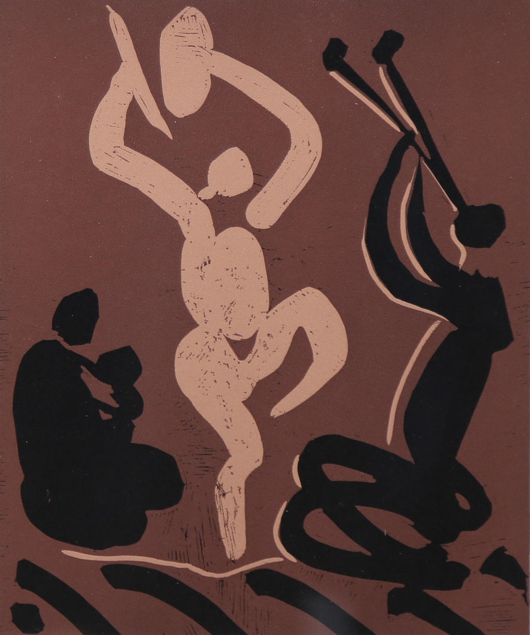 PABLO PICASSO. NACH. Mutter, Tänzerin und Musikerin.