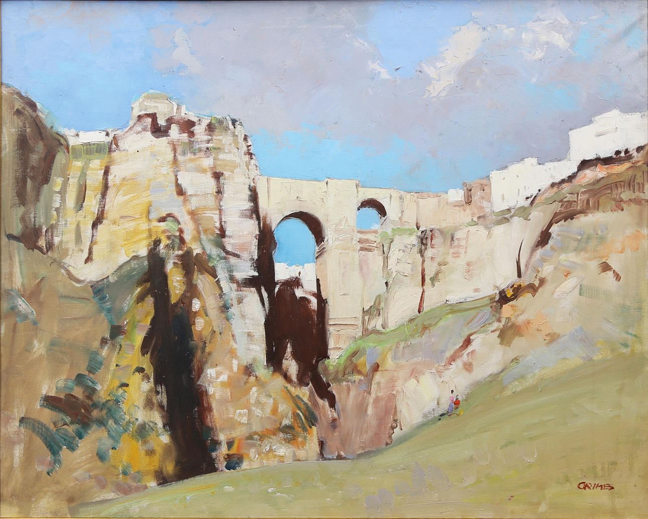 LESLIE GRIMES. ”Tagus, Ronda”.