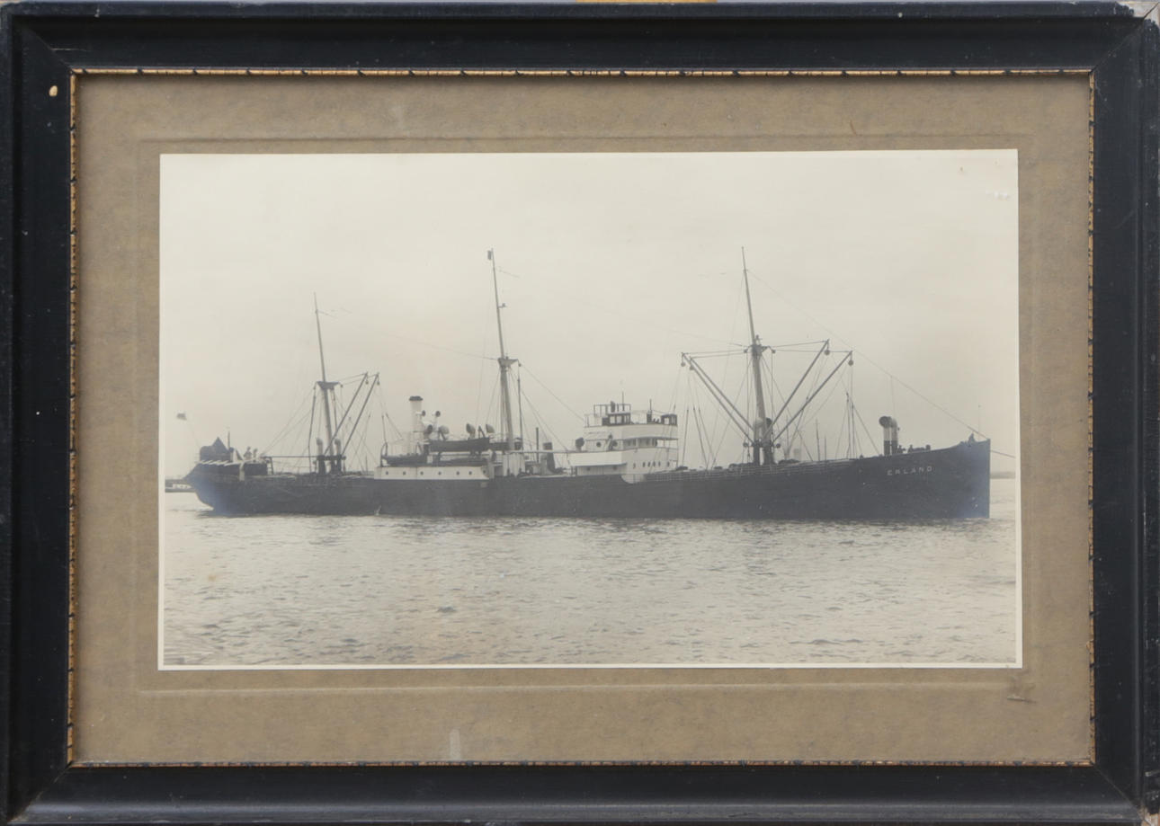 SKIBSFOTO „ERLAND“.