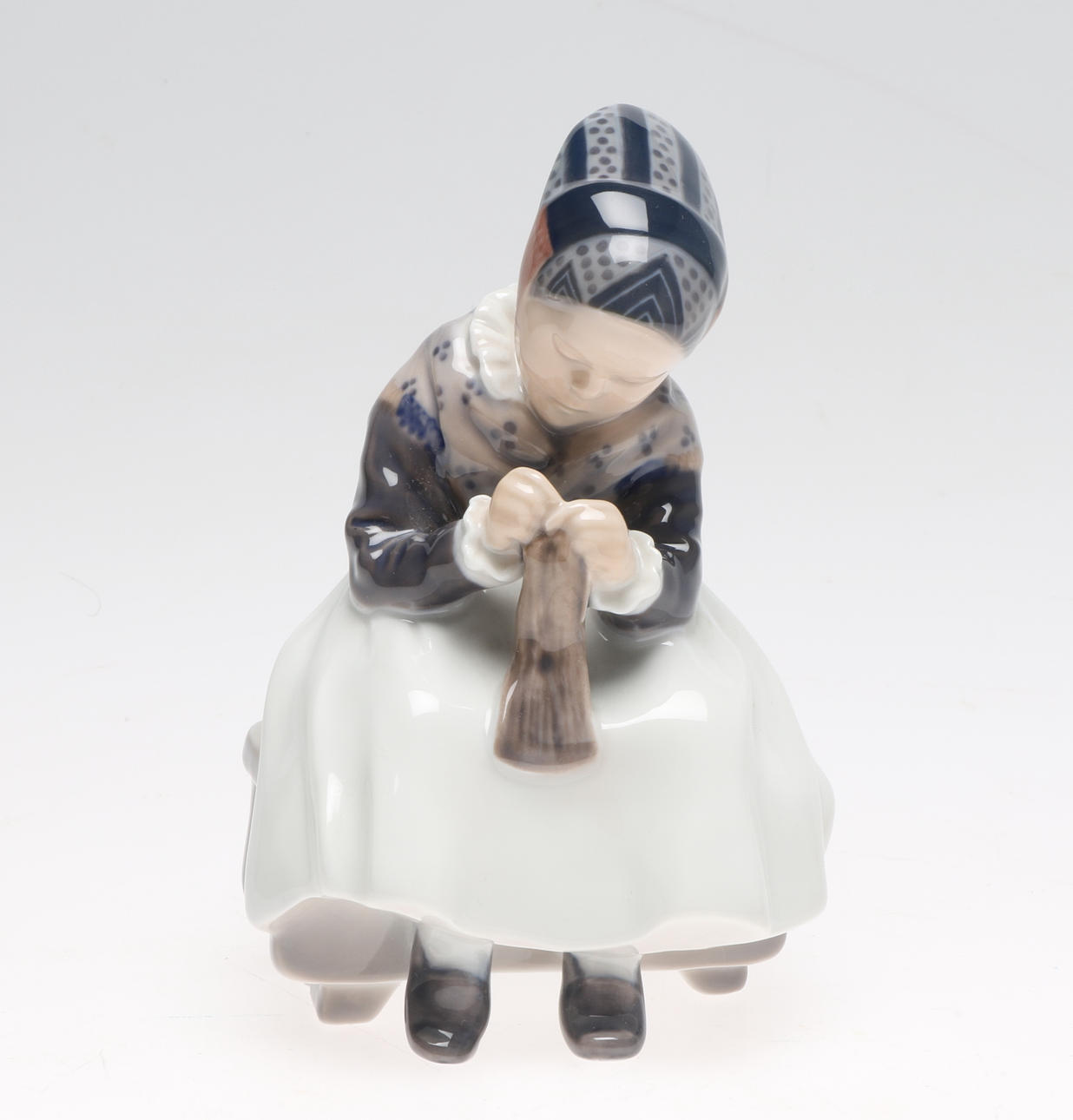 FIGURIN, porslin, Royal Copenhagen, Danmark.