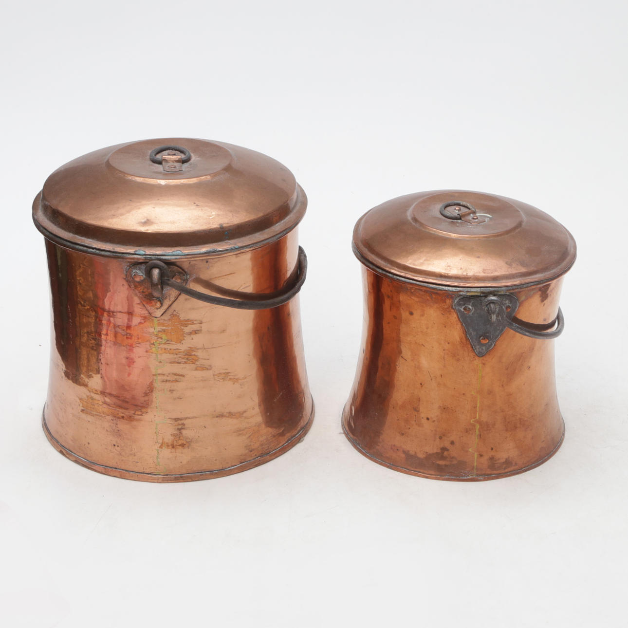 EIMER, mit Deckel, 2 Stück, Becher.