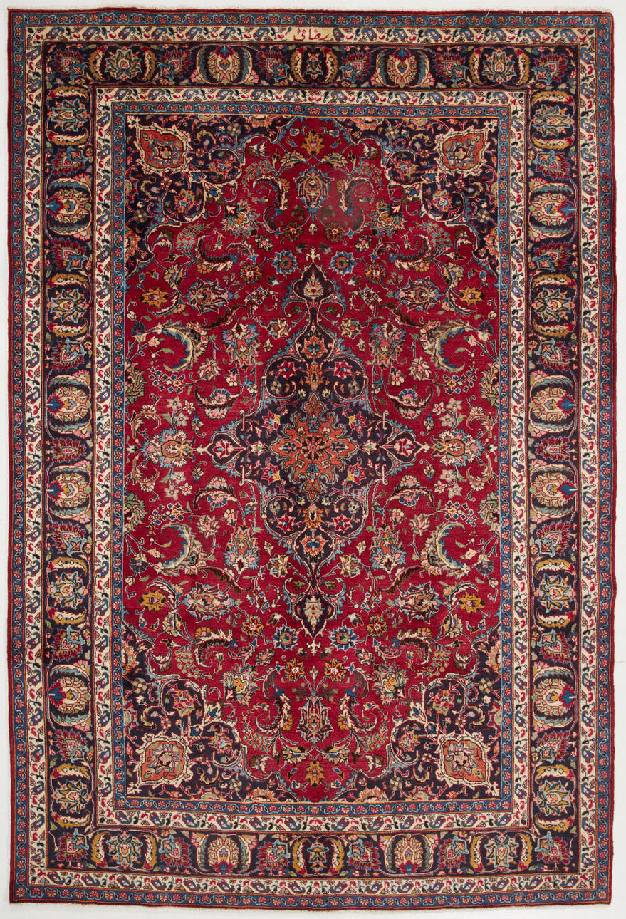 ORIENT CARPET. Mesched, red bottom color.