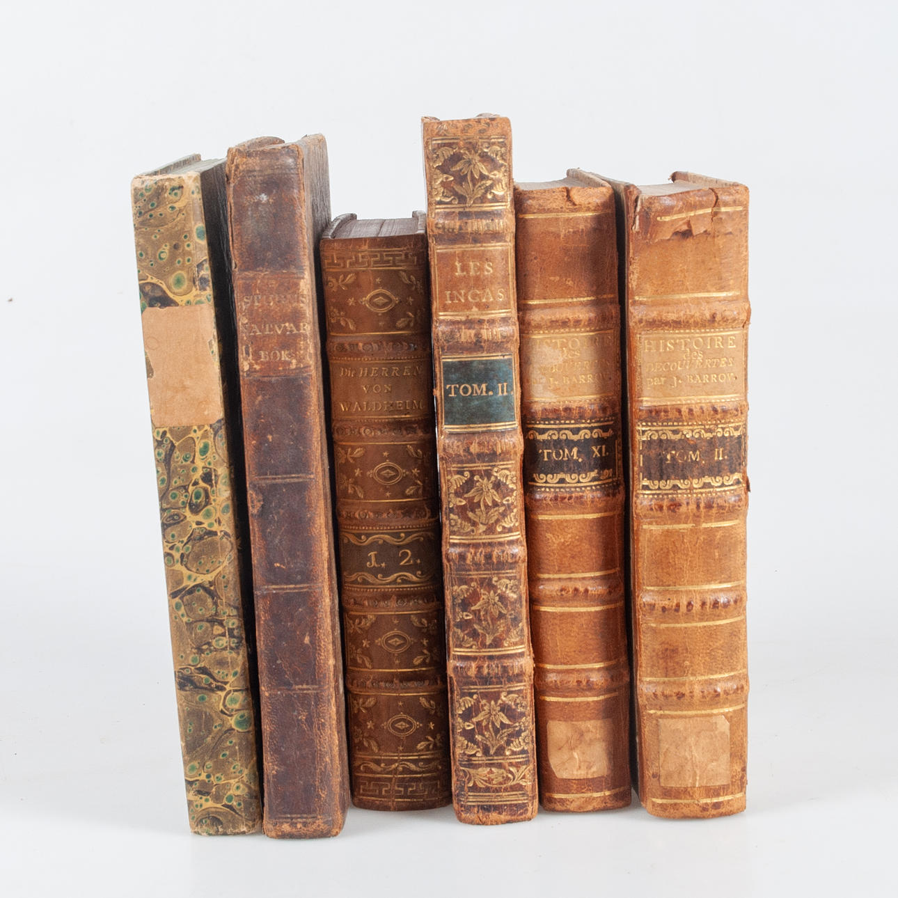 BÜCHER. 6 Stück, M Jean Barrow, Siegfried von Lindenberg u.a.