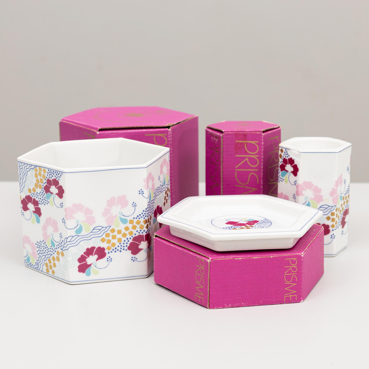 SET, 3 pieces, porcelain, design Annegrete Halling-Koch, Bing & Gröndahl.