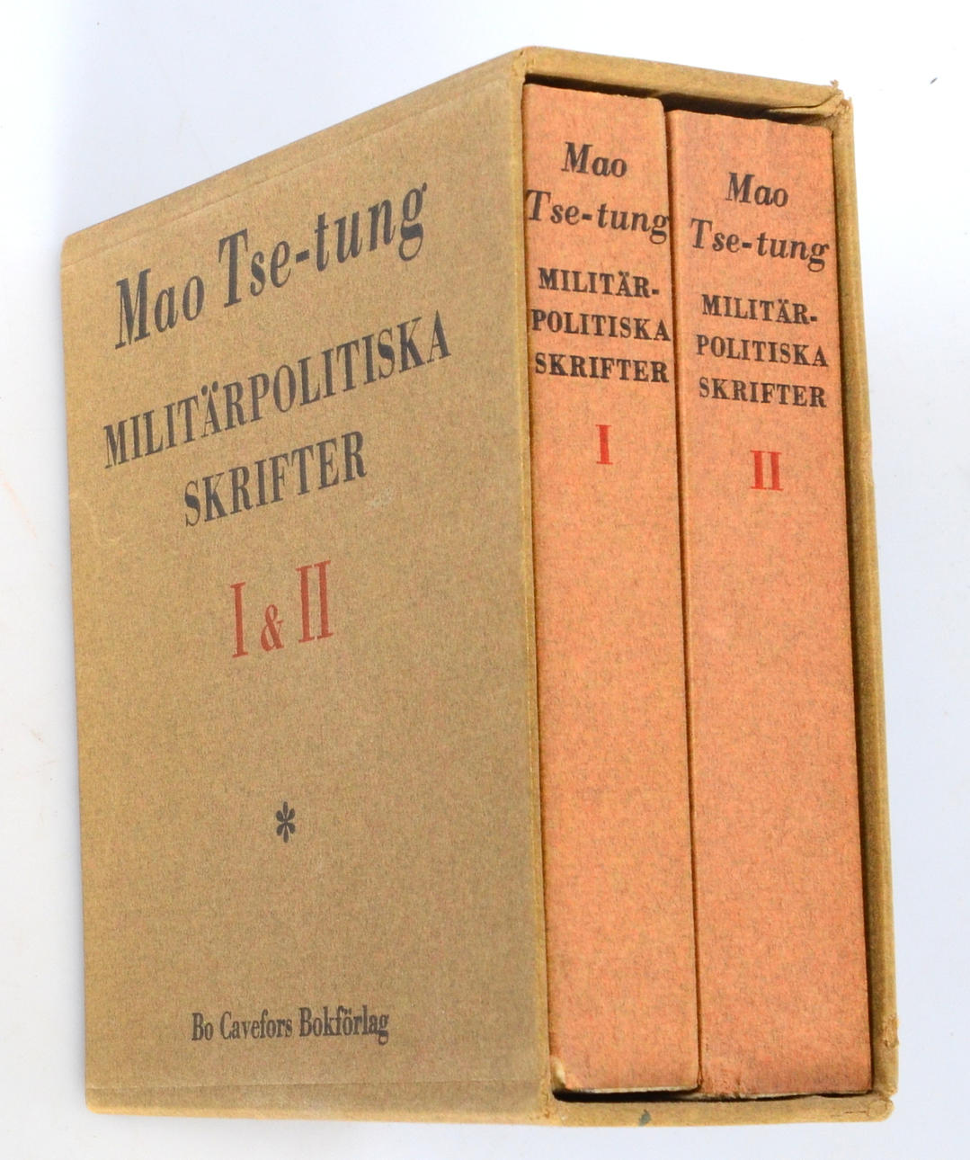 BOK, Mao Tse-Tung, militärpolitiska skrifter I&II.