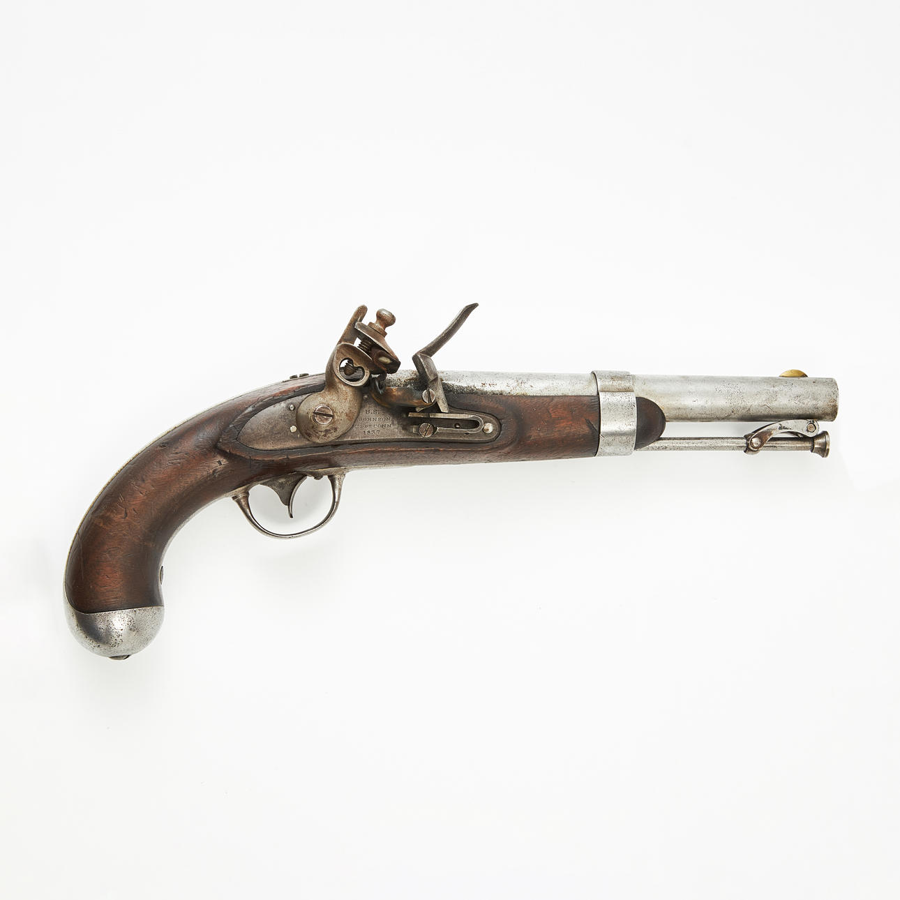 FLINTLOCK-PISTOOLI, Amerikkalainen, m/1836.