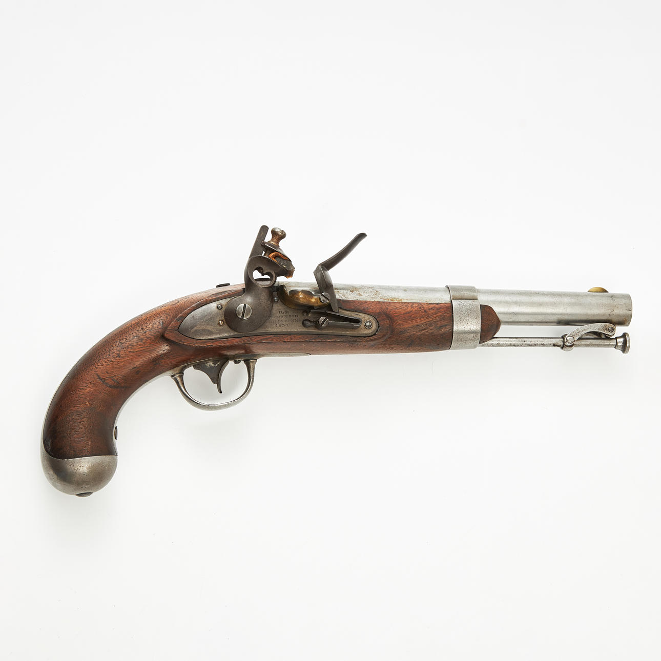 FLINTLOCK PISTOOLI, Amerikkalainen, w/1836.