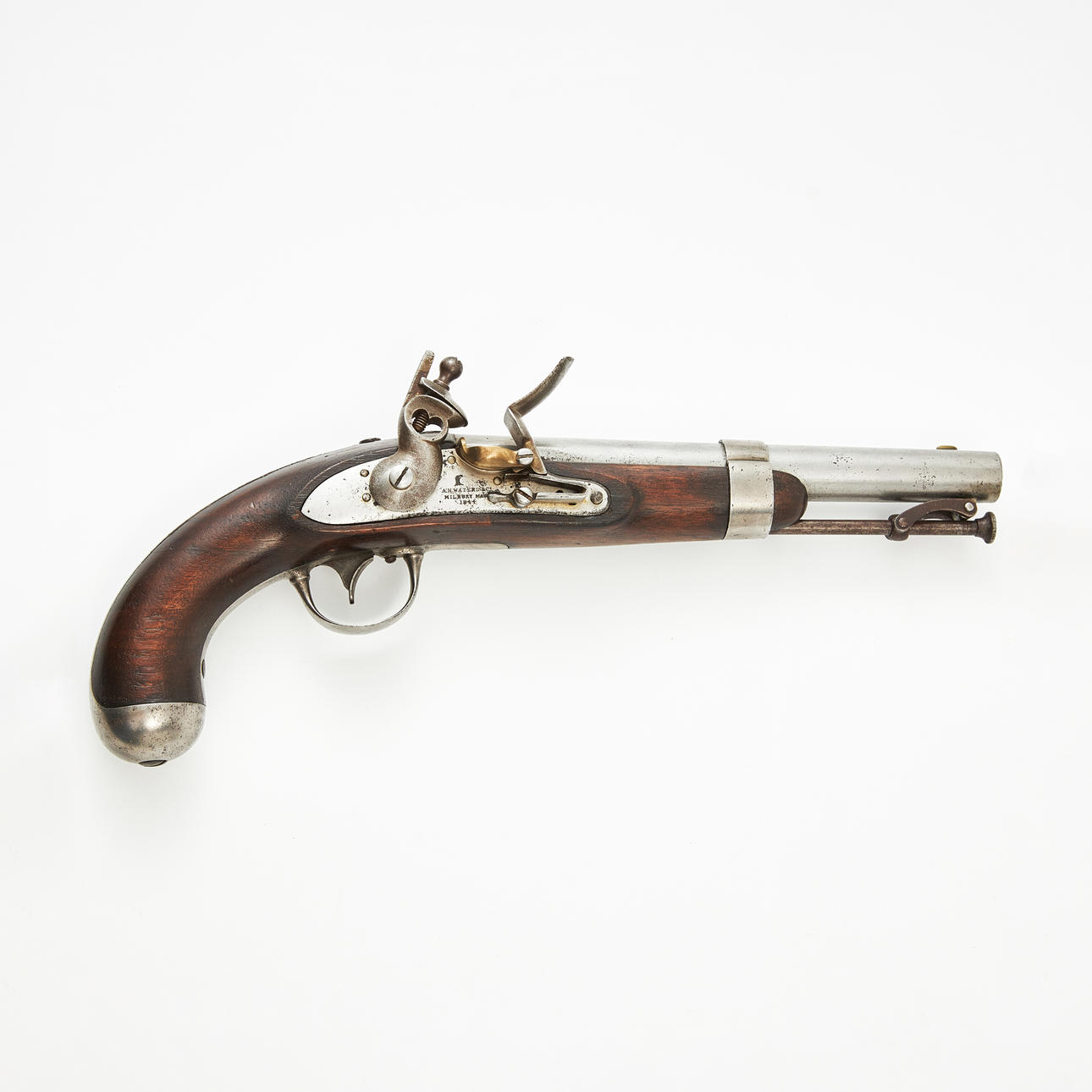 FLINTLOCK-PISTOOLI, Amerikkalainen w/1836.