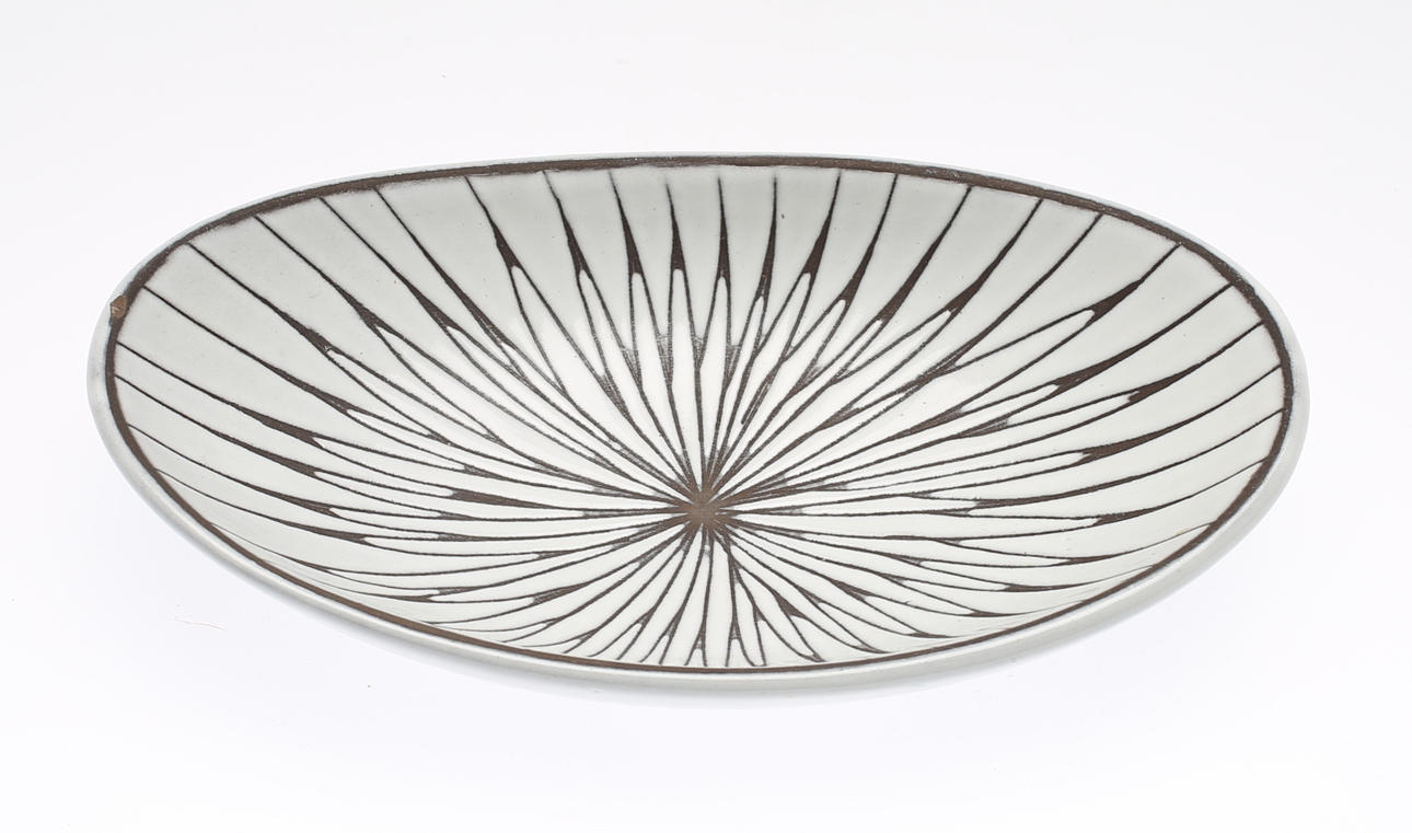 SKÅL, keramik, "Mars" Mari Simmulson, Upsala Ekeby, 1950-tal.