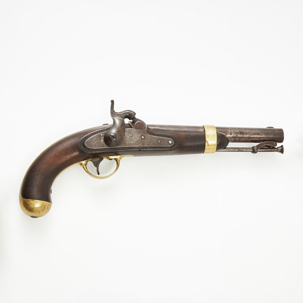 PRECUSSION PISTOL, American, m/1842.
