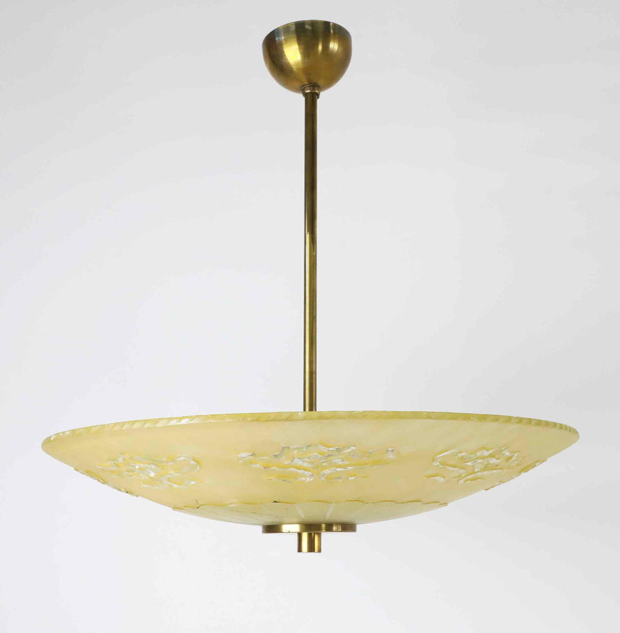 A Swedish Modern ceiling lamp, 1930s/40s.