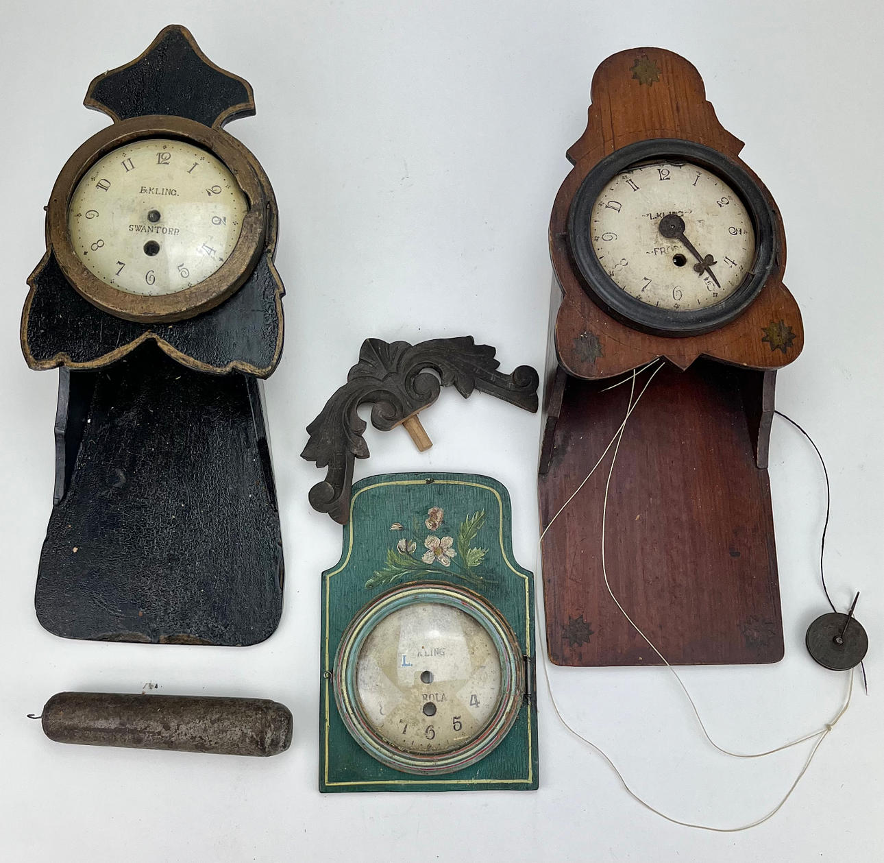 VÄGGUR, 2 st, Kling, Västergötland.