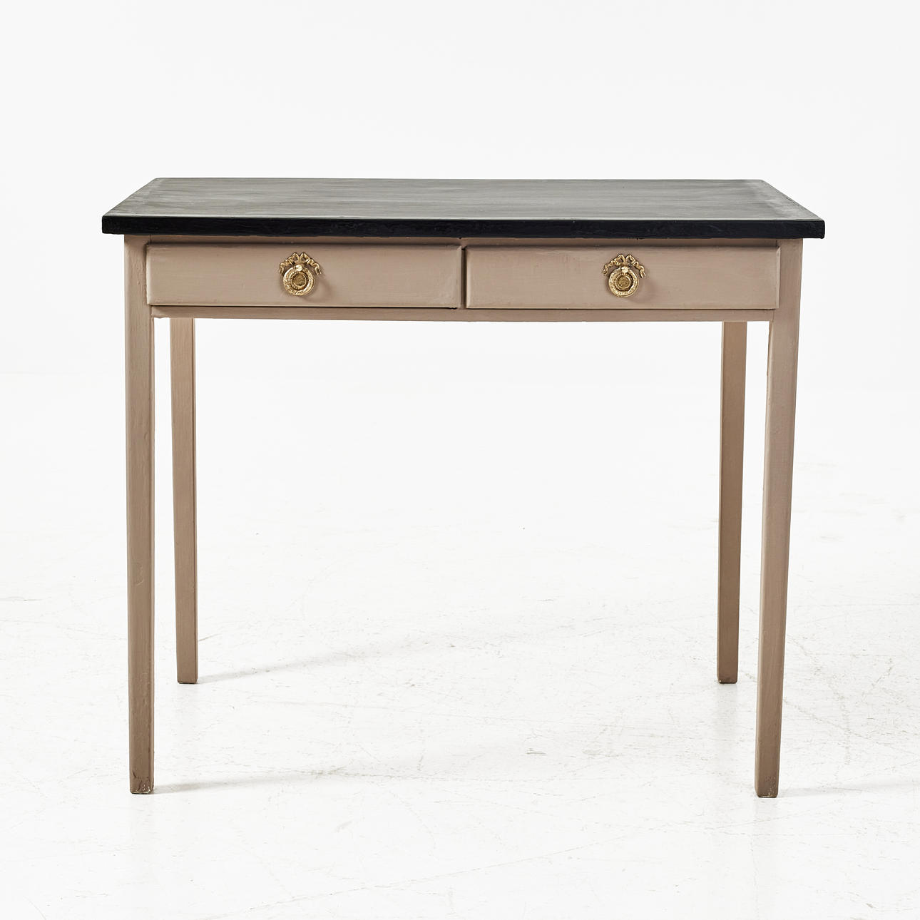 SKRIVBORD, 1900-talets första hälft, bemålat.