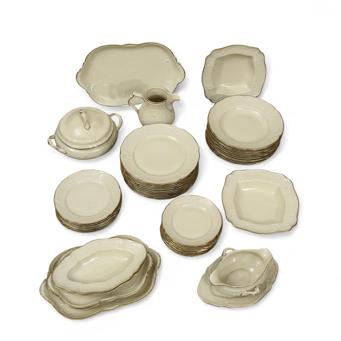 ROSENTHAL SANSSOUCI, Geschirr, 54 Stück.