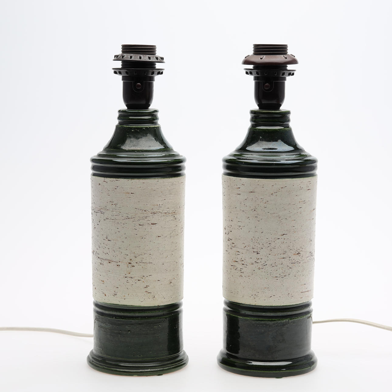 TABLE LAMPS 1 pair ceramic, Bergboms.