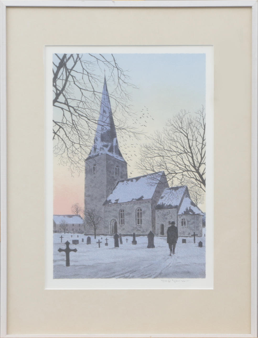 REINHOLD LJUNGGREN. LITO, signed.