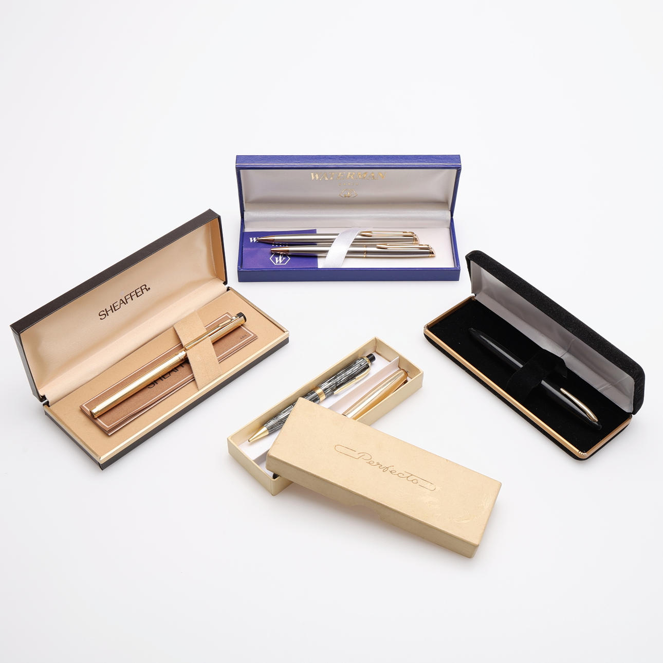 PENNOR, 6 ST, WATERMAN, SHEAFFER & PERFECTO.