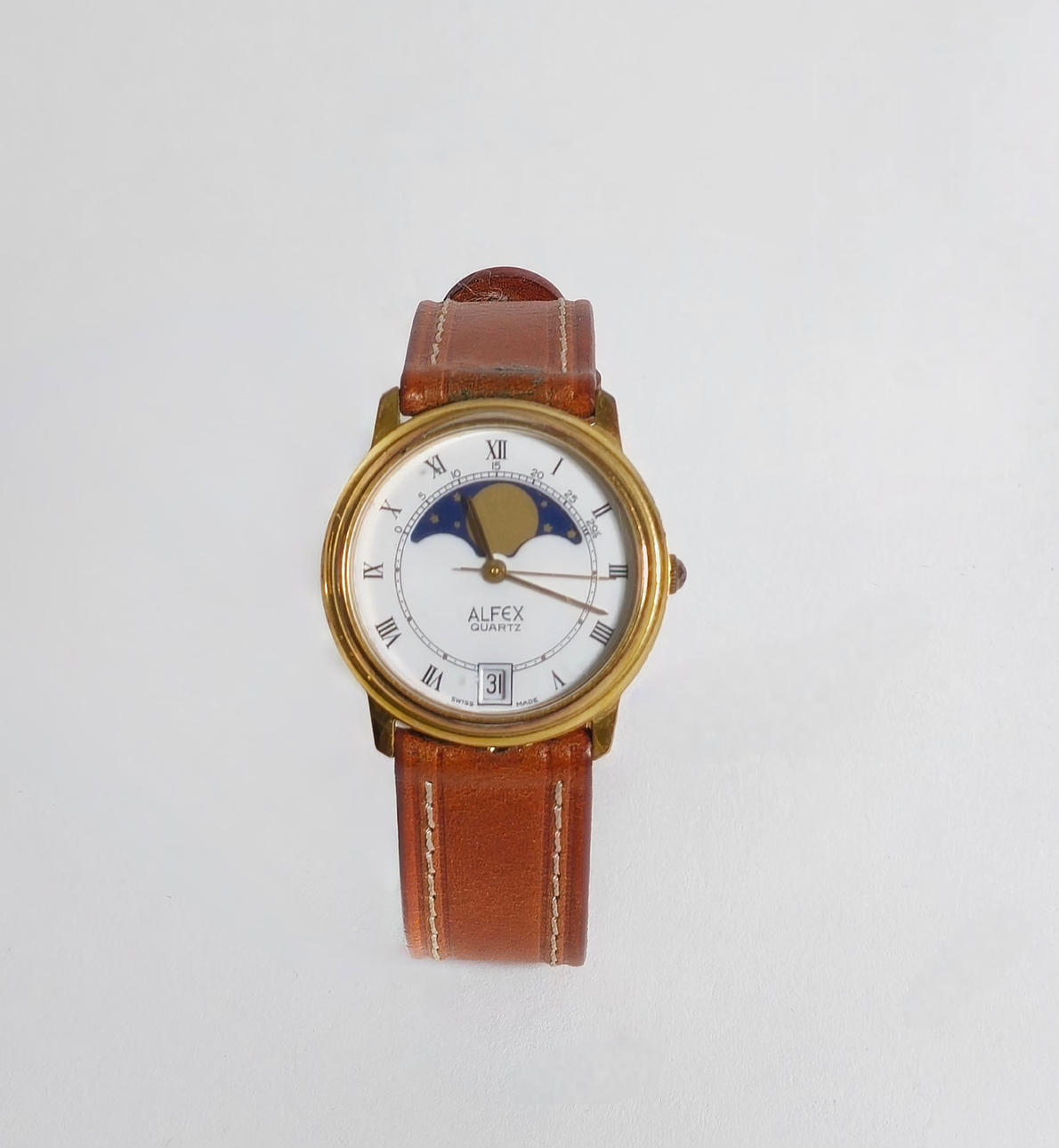 ALFEX.SWISS-MADE WRISTWATCH. STAINLESS STEEL. Clocks & Watches ...