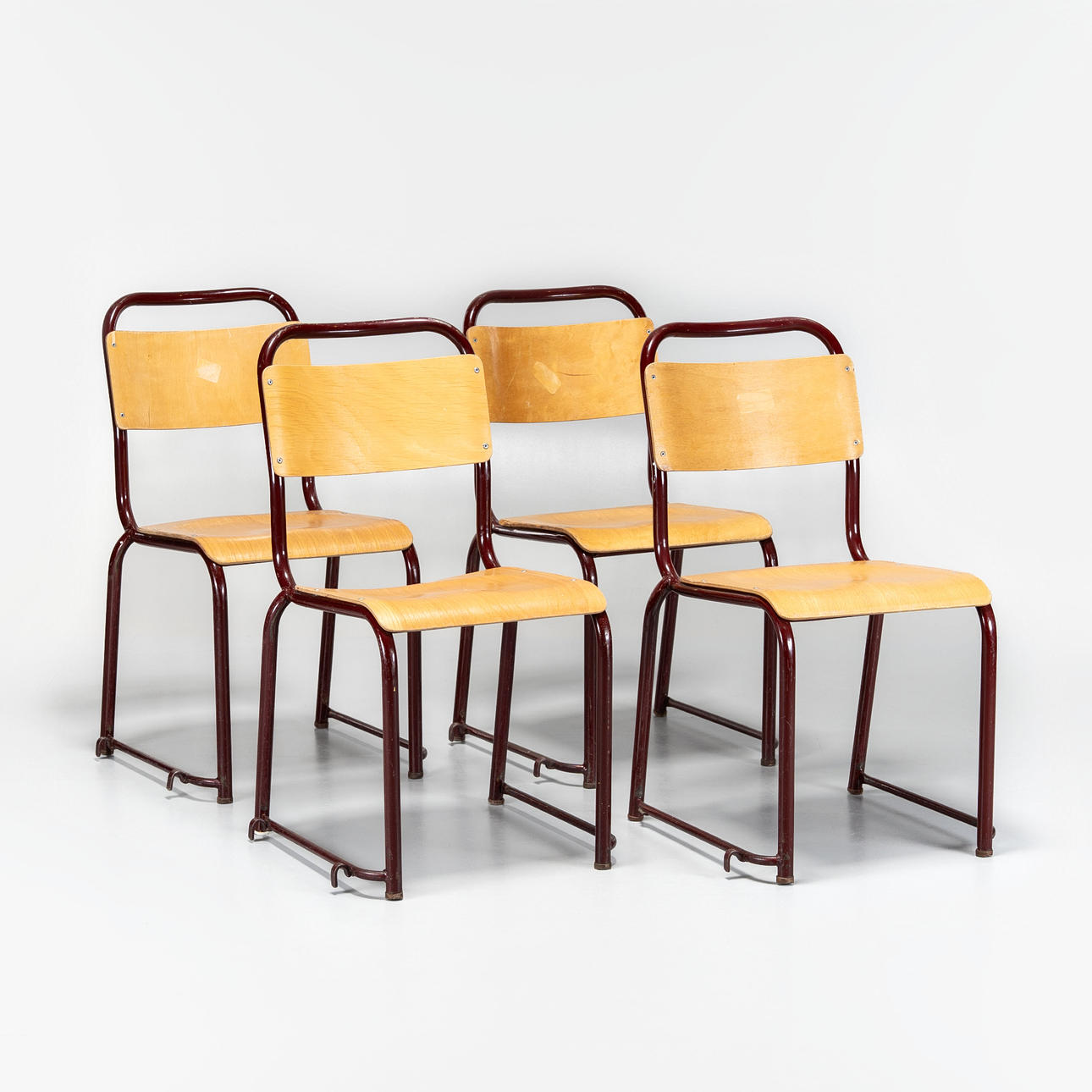 Orkestra/Industrielle stole 4 stk.