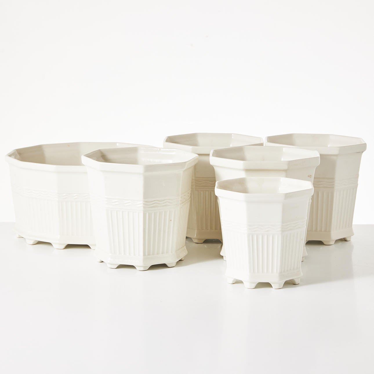 PRINS EUGEN. Ytterfoder, "Waldemarsudde", 6 st, porslin, Gustavsberg.