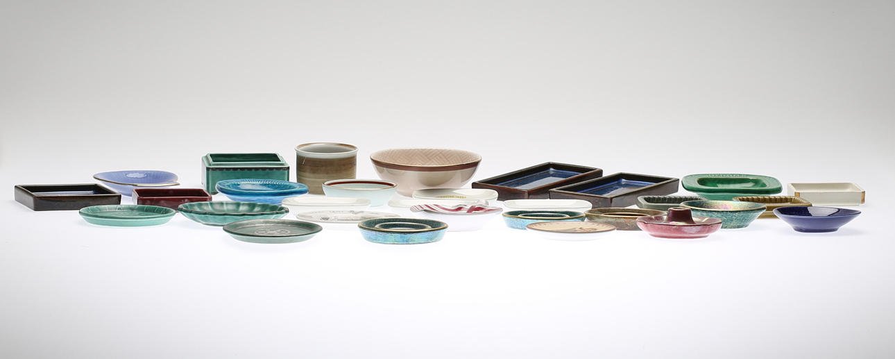 FAT, Porslin, Argenta, Grazia, Blå eld, med mera.